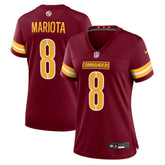 Marcus Mariota Washington Commanders Women's Team Game Jersey - Burgundy - Nike
