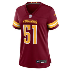 Ale Kaho Washington Commanders Women's Team Game Jersey - Burgundy - Nike