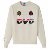 Toronto Raptors OVO x NBA Fleece Sweatshirt Natural