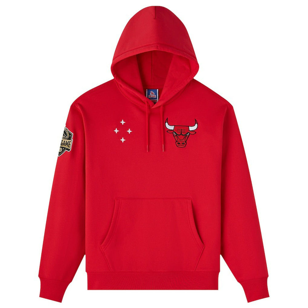 Chicago Bulls OVO x NBA Fleece Hoodie Red