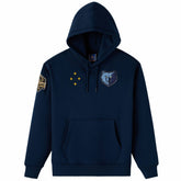 Memphis Grizzlies OVO x NBA Fleece Hoodie Navy