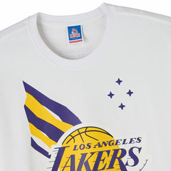Los Angeles Lakers OVO x NBA Heavyweight T-Shirt White