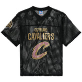 Cleveland Cavaliers OVO x NBA Mesh Football Fashion Jersey Black