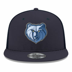 New Era Memphis Grizzlies Core Logo Meshback 9FIFTY Snapback Hat Navy