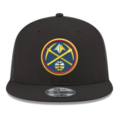 New Era Denver Nuggets Core Logo Meshback 9FIFTY Snapback Hat Black