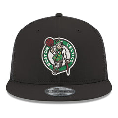 New Era Boston Celtics Core Logo Meshback 9FIFTY Snapback Hat Black
