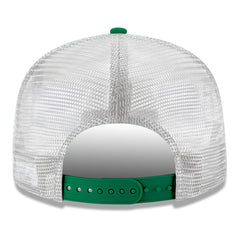 New Era Boston Celtics Core Logo Meshback 9FIFTY Snapback Hat Kelly Green