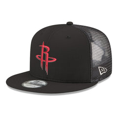 New Era Houston Rockets Core Logo Meshback 9FIFTY Snapback Hat Black