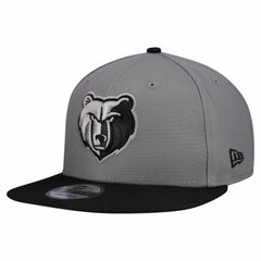 New Era Memphis Grizzlies Core Logo Storm Gray Two-Tone 9FIFTY Snapback Hat Gray