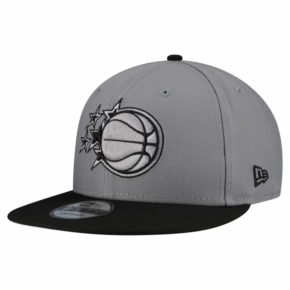 New Era Orlando Magic Core Logo Storm Gray Two-Tone 9FIFTY Snapback Hat Gray