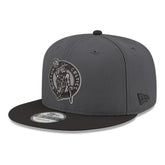 New Era Boston Celtics Logo 2-Tone 9FIFTY Snapback Hat Gray/Black