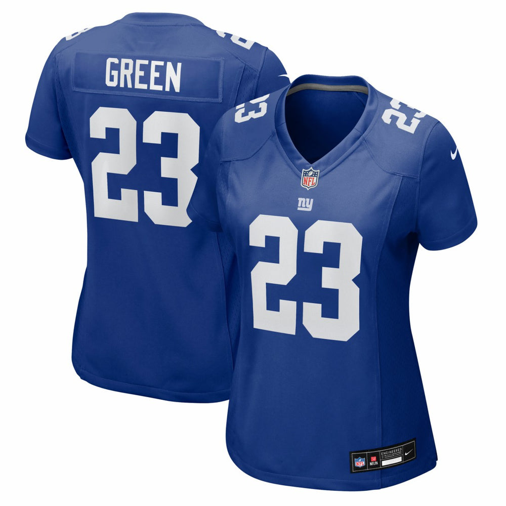Art Green New York Giants Women's Team Game Jersey - Royal - Nike