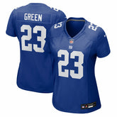 Art Green New York Giants Women's Team Game Jersey - Royal - Nike
