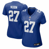 Tyler Nubin New York Giants Women's Team Game Jersey - Royal - Nike