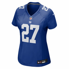 Tyler Nubin New York Giants Women's Team Game Jersey - Royal - Nike