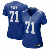Marcus Mbow New York Giants Women's Team Game Jersey - Royal - Nike