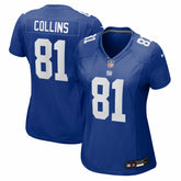 Beaux Collins New York Giants Women's Team Game Jersey - Royal - Nike