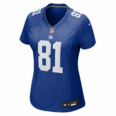 Beaux Collins New York Giants Women's Team Game Jersey - Royal - Nike
