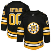 Boston Bruins Youth Home Custom Premier Jersey - Black | NHL Lifestyle