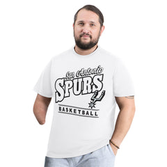 San Antonio Spurs G-III Sports by Carl Banks Adaptive Headliner T-Shirt White