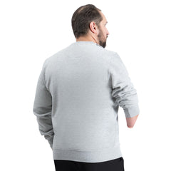 Minnesota Timberwolves G-III Sports by Carl Banks Adaptive Headliner Fleece Crewneck Sweatshirt Gray