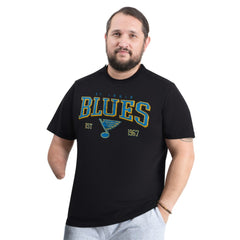 St. Louis Blues G-III Sports by Carl Banks Adaptive Classic Team Graphic T-Shirt - Black | NHL Clearance