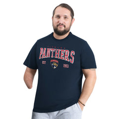 Florida Panthers G-III Sports by Carl Banks Adaptive Classic Team Graphic T-Shirt - Navy | NHL on sale