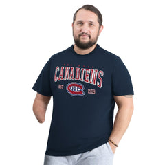 Montreal Canadiens G-III Sports by Carl Banks Adaptive Classic Team Graphic T-Shirt - Navy | NHL online
