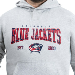 Columbus Blue Jackets G-III Sports by Carl Banks Adaptive Classic Team Spirit Fleece Hoodie - Gray | NHL sale
