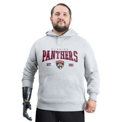 Florida Panthers G-III Sports by Carl Banks Adaptive Classic Team Spirit Fleece Hoodie - Gray | NHL discount