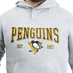 Pittsburgh Penguins G-III Sports by Carl Banks Adaptive Classic Team Spirit Fleece Hoodie - Gray | NHL sale