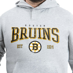 Boston Bruins G-III Sports by Carl Banks Adaptive Classic Team Spirit Fleece Hoodie - Gray | NHL online