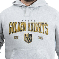 Vegas Golden Knights G-III Sports by Carl Banks Adaptive Classic Team Spirit Fleece Hoodie - Gray | NHL Lifestyle