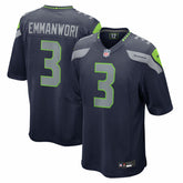 Nick Emmanwori Seattle Seahawks Team Game Jersey - College Navy - Nike