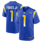 Emmanuel Forbes Jr. Los Angeles Rams Team Game Jersey - Royal - Nike