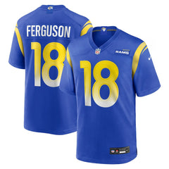 Terrance Ferguson Los Angeles Rams Team Game Jersey - Royal - Nike