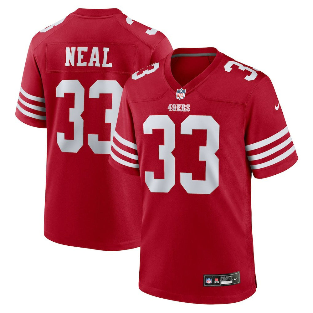 Siran Neal San Francisco 49ers Team Game Jersey - Scarlet - Nike