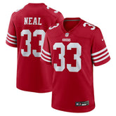 Siran Neal San Francisco 49ers Team Game Jersey - Scarlet - Nike