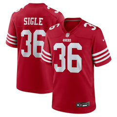 Marques Sigle San Francisco 49ers Team Game Jersey - Scarlet - Nike