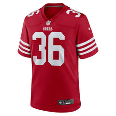 Marques Sigle San Francisco 49ers Team Game Jersey - Scarlet - Nike