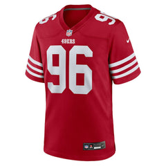 Jordan Jefferson San Francisco 49ers Team Game Jersey - Scarlet - Nike