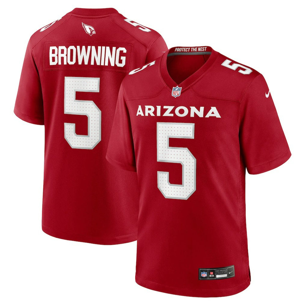 Baron Browning Arizona Cardinals Team Game Jersey - Cardinal - Nike