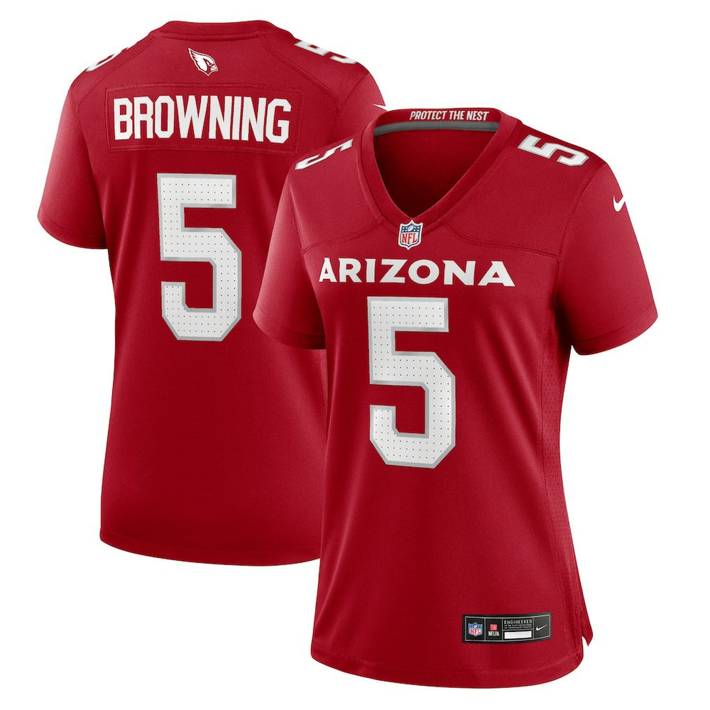 Baron Browning Arizona Cardinals Women's Team Game Jersey - Cardinal - Nike