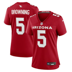 Baron Browning Arizona Cardinals Women's Team Game Jersey - Cardinal - Nike