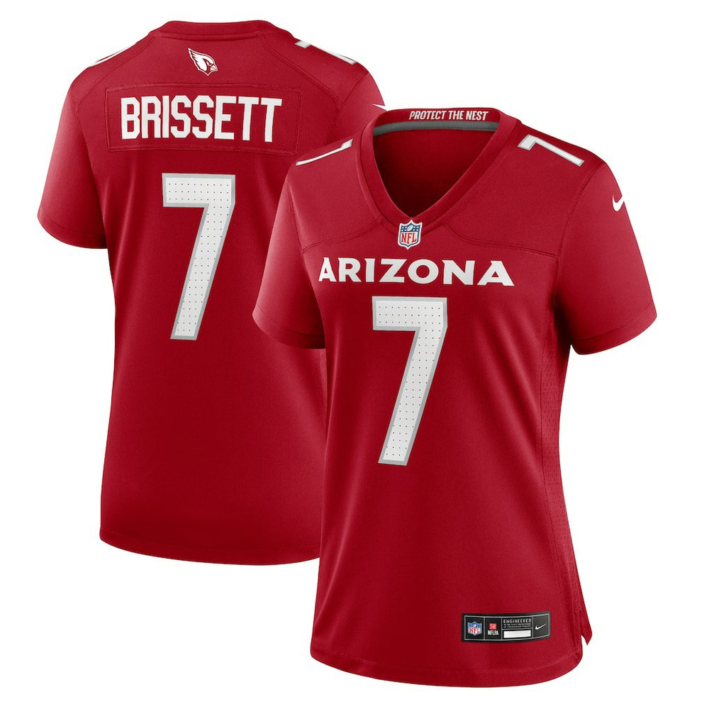 Jacoby Brissett Arizona Cardinals Women's Team Game Jersey - Cardinal - Nike