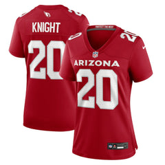 Zonovan Knight Arizona Cardinals Women's Team Game Jersey - Cardinal - Nike