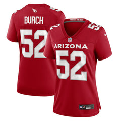 Jordan Burch Arizona Cardinals Women's Team Game Jersey - Cardinal - Nike