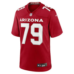 PJ Mustipher Arizona Cardinals Team Game Jersey - Cardinal - Nike