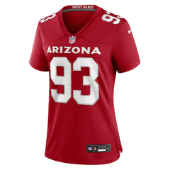 Calais Campbell Arizona Cardinals Women's Team Game Jersey - Cardinal - Nike