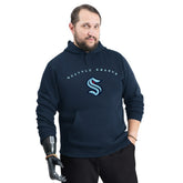 Seattle Kraken G-III Sports by Carl Banks Adaptive Classic Team Arc Fleece Hoodie - Deep Sea Blue | NHL sale